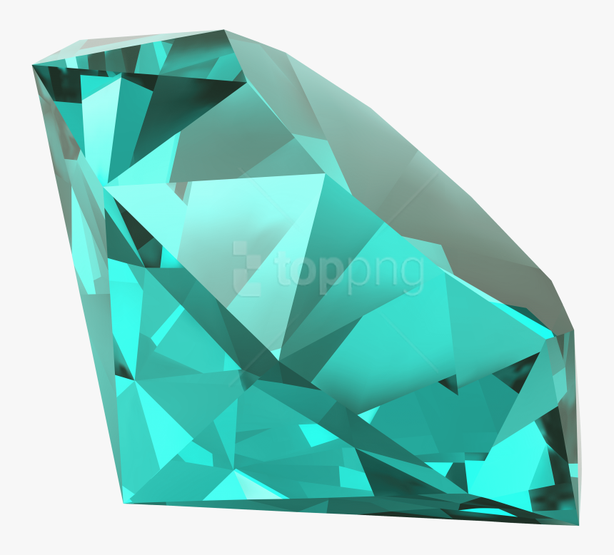 Download Blue Diamond Clipart Png Photo - Emerald Clipart Transparent Background, Png Download