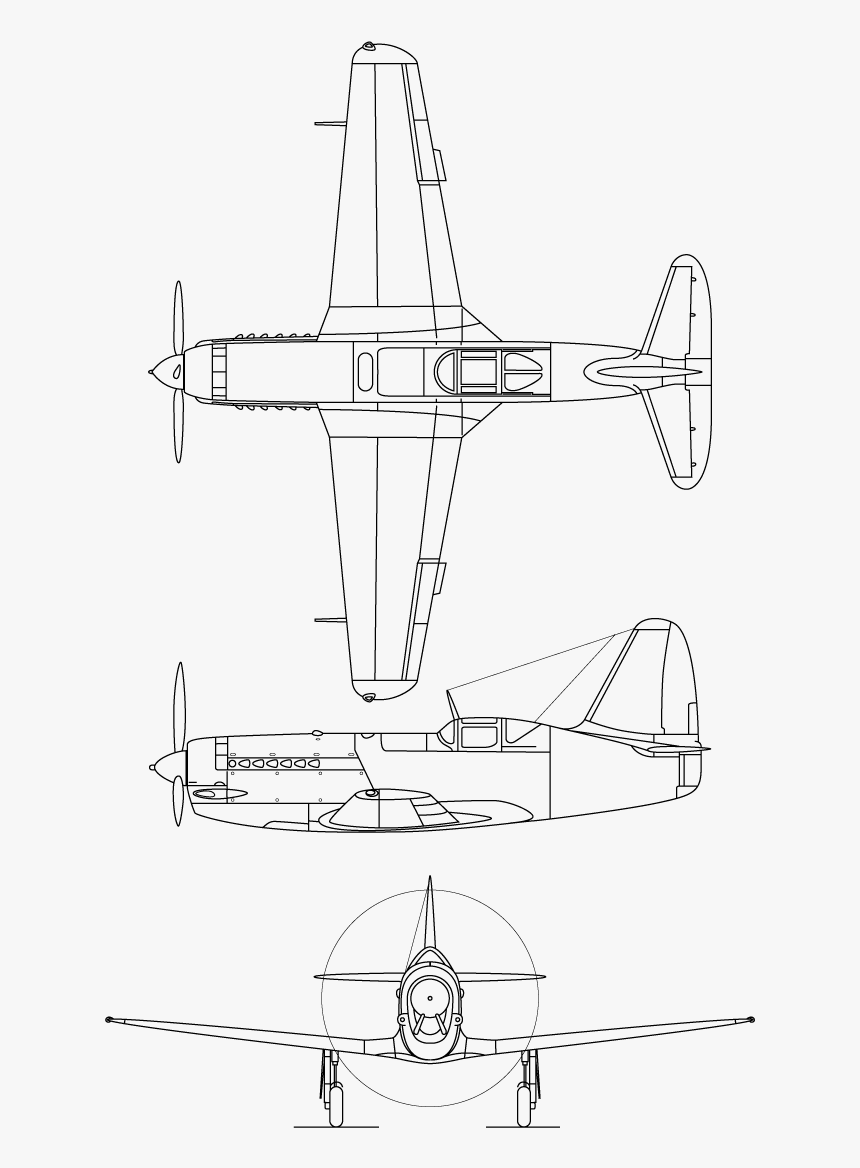 Mig 13 I 250 3 View Drawing Military Aircraft - Mikoyan Gurevich I 250, HD Png Download