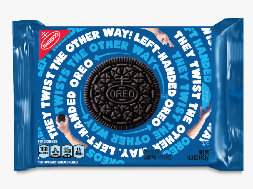 Left Handed Oreo Cookies, HD Png Download