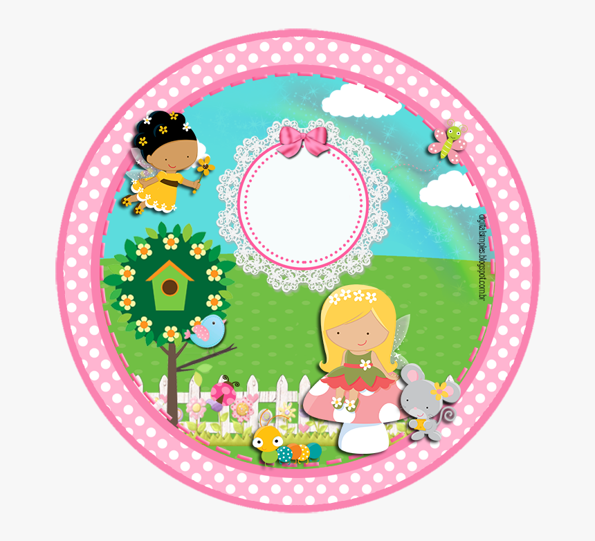 Rotulos Tema Jardim Encantado, HD Png Download
