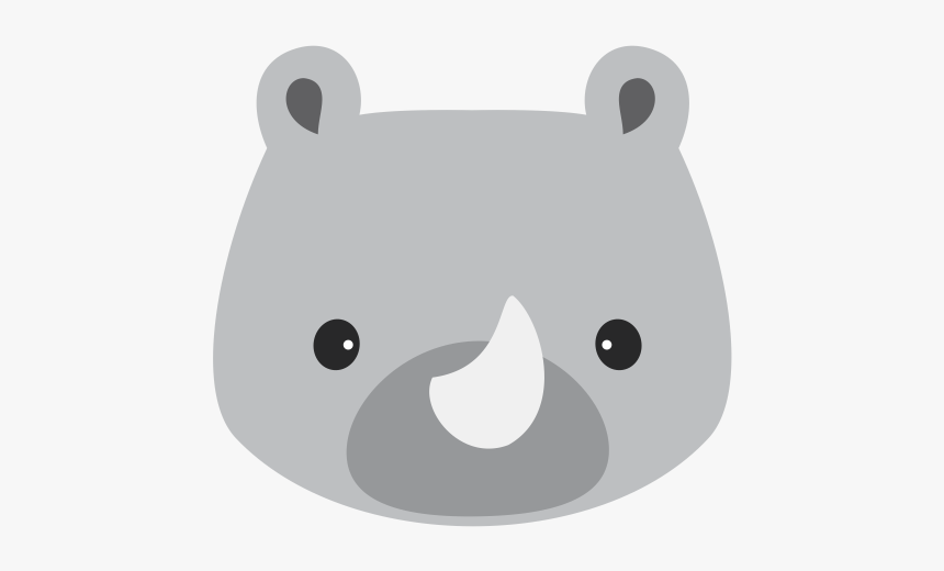 Rinoceronte / Safari - Safari Rosto Leao Png, Transparent Png