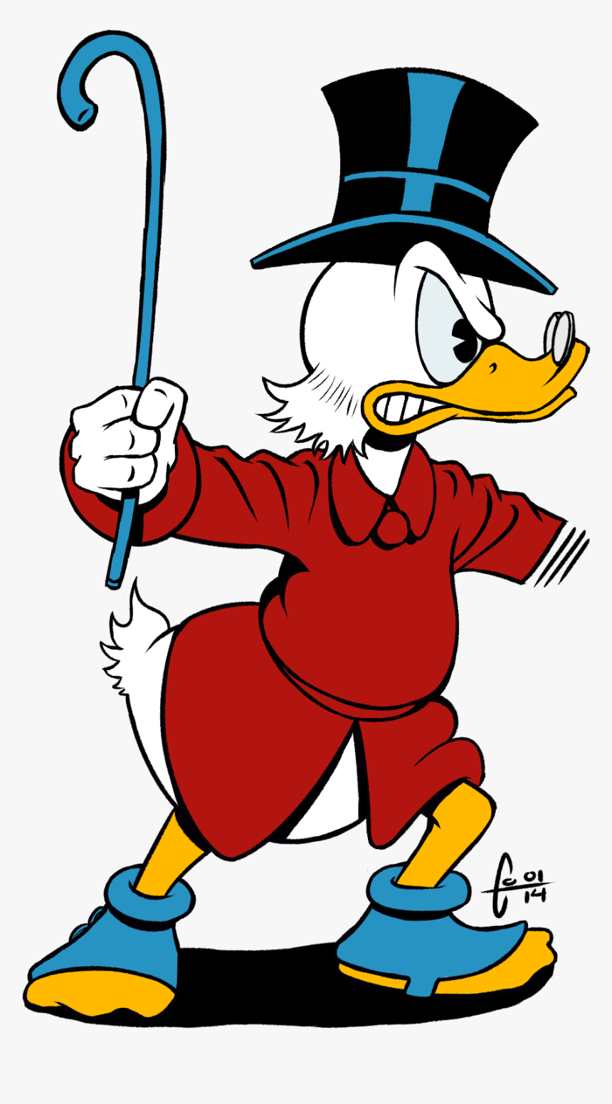 Scrooge, Based On Don Rosa S Wonderful Artwork - Cartoon, HD Png Download