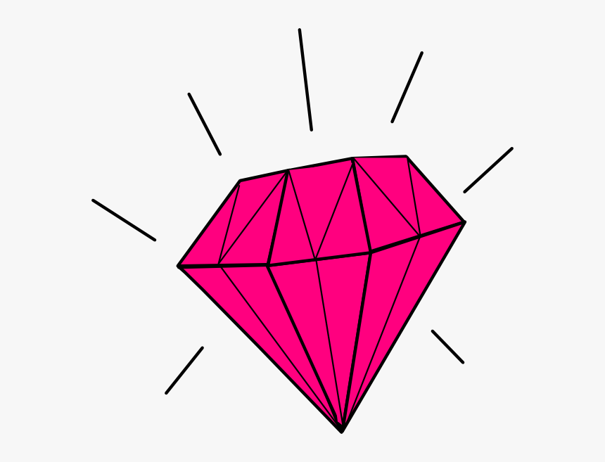 Diamond Ring Clipart No Background Free Clipart - Pink Diamonds Transparent Background, HD Png Download