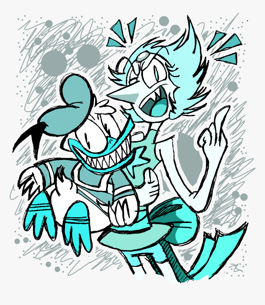 Pearl Steven Universe Pearl Scrooge Mcduck Donald Duck - Donald Duck In Steven Universe, HD Png Download