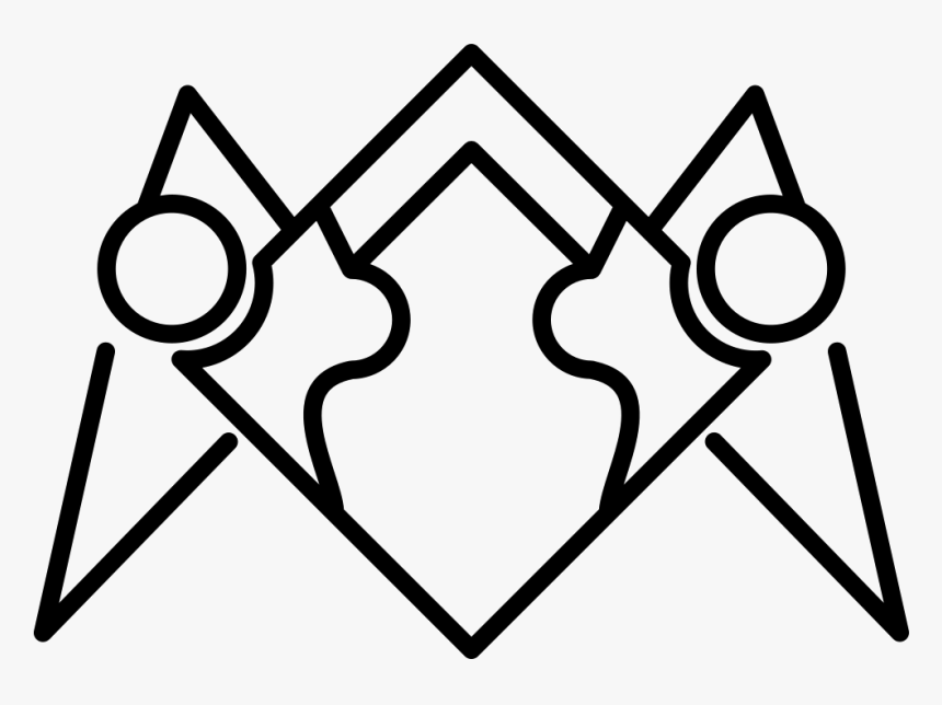 Plane - Line Art, HD Png Download