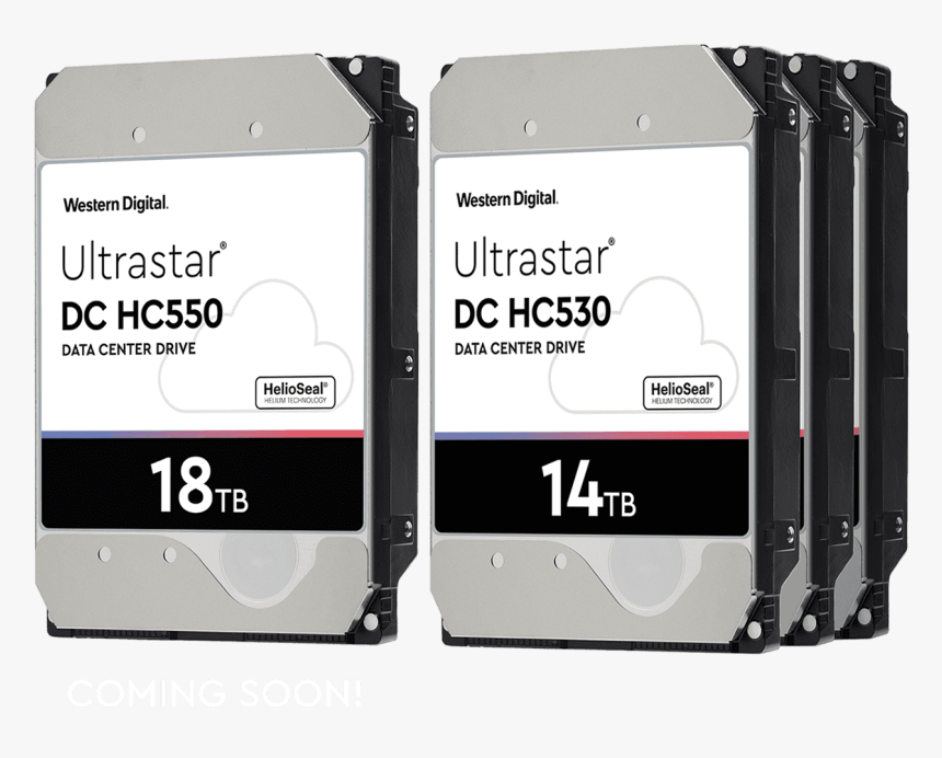 Wdc 14tb Ultrastar Dc Hc530 Ultrastar Dc Hc500 Series, HD Png Download