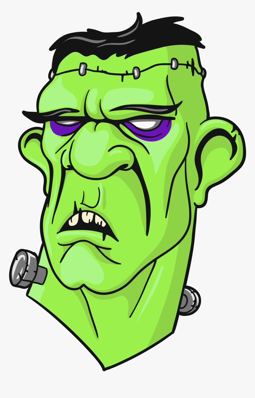 Frankenstein S Monster Clip Art - Frankenstein Head Png, Transparent Png