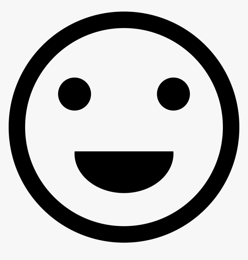 Emoji Emoji Noir Et Blanc, HD Png Download , Transparent Png Image PNGitem