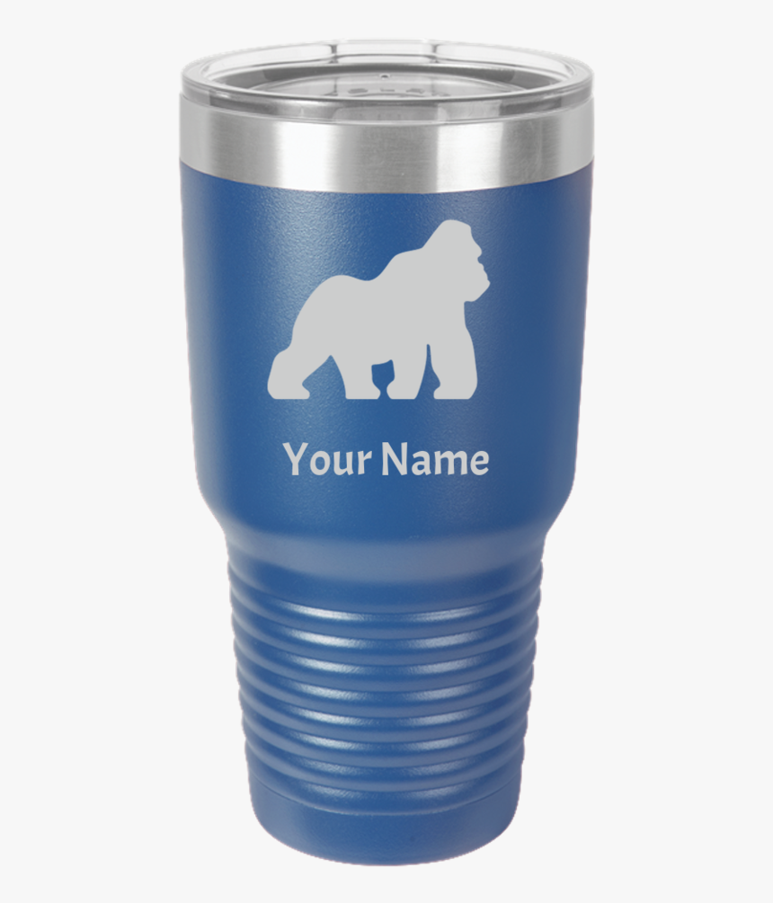 Transparent Gorilla Silhouette Png - Tumbler, Png Download