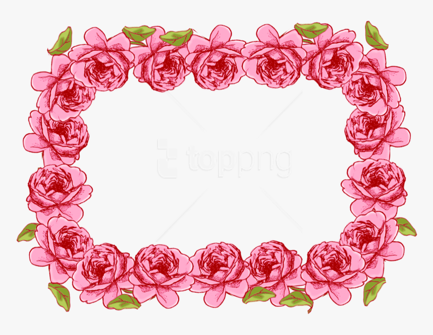 Free Png Garland Frame Png - Portable Network Graphics, Transparent Png