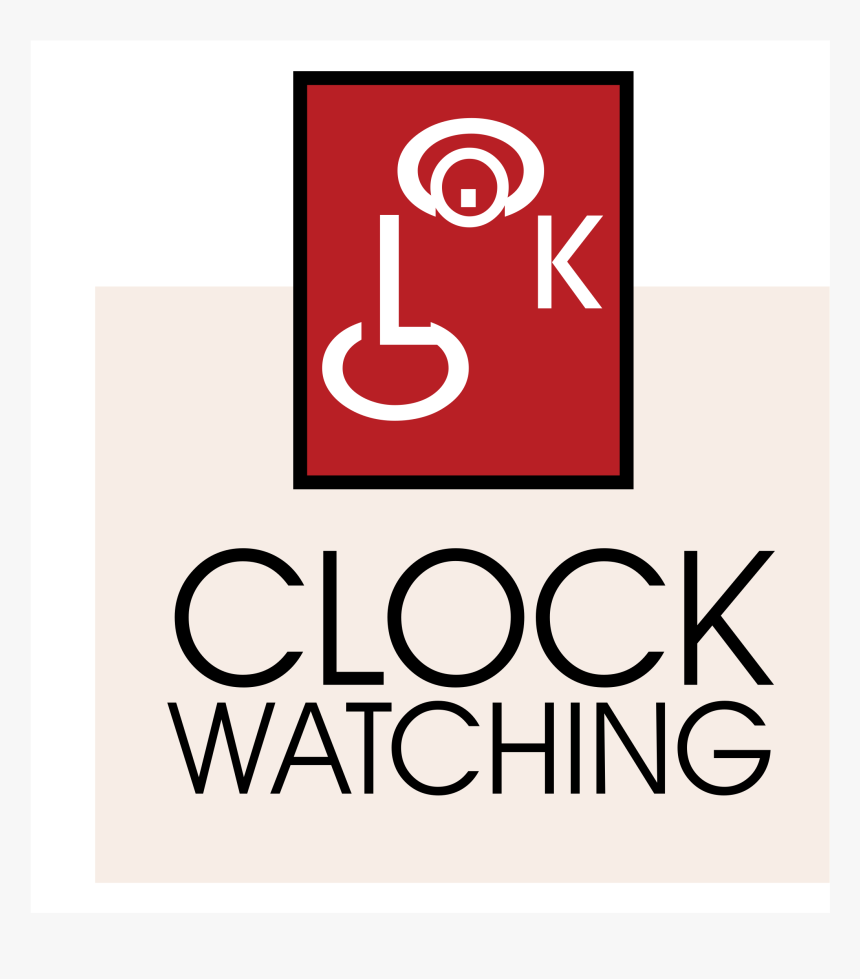 Clock Watching Logo Png Transparent - Sign, Png Download