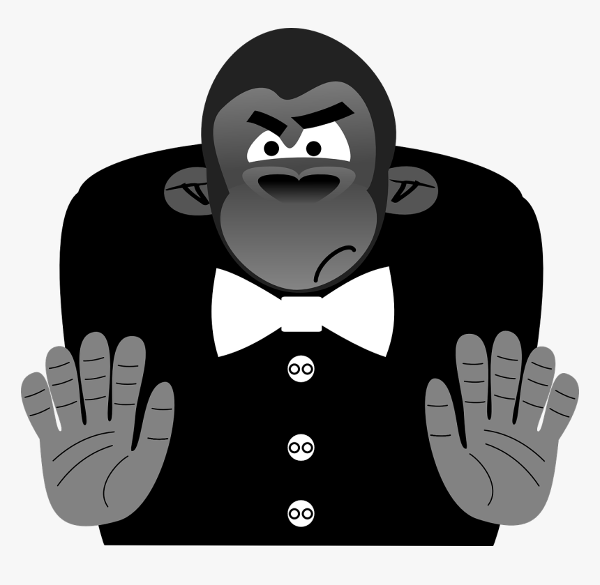 Gorilla Clip Art, HD Png Download , Transparent Png Image - PNGitem