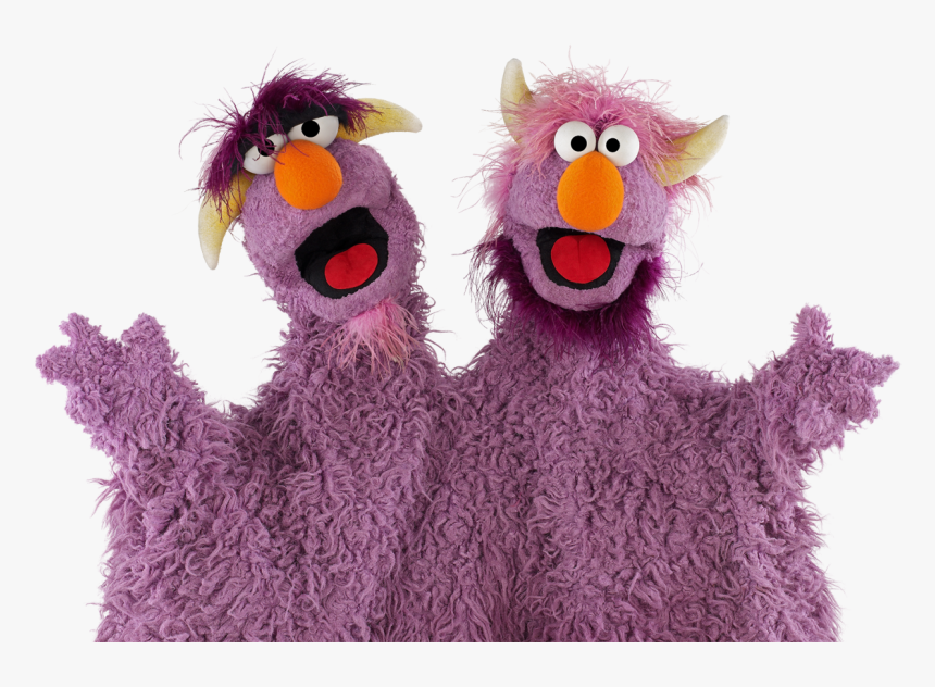 Sesame Street Characters Two Headed Monster, HD Png Download