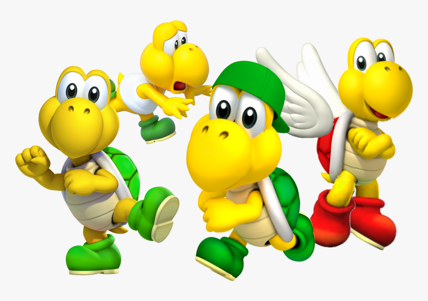 #bowser #characetrs #gaming #luigi #mario #nintendo - Koopa Troopa Super Mario Odyssey, HD Png Download
