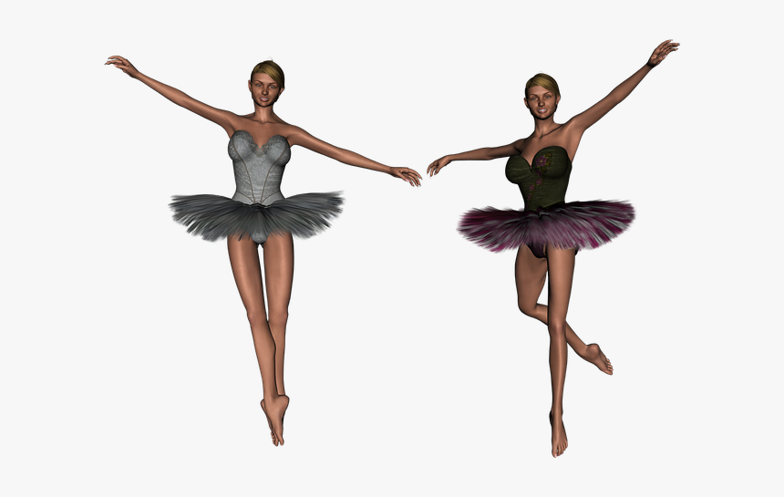 Ballet, Dance, Ballerina, Performance, Performer, Tutu - Ballet Dance Poses, HD Png Download