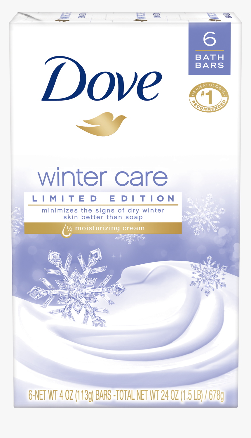 Dove Winter Care Beauty Bar - Dove Bar Soap Winter Care, HD Png Download