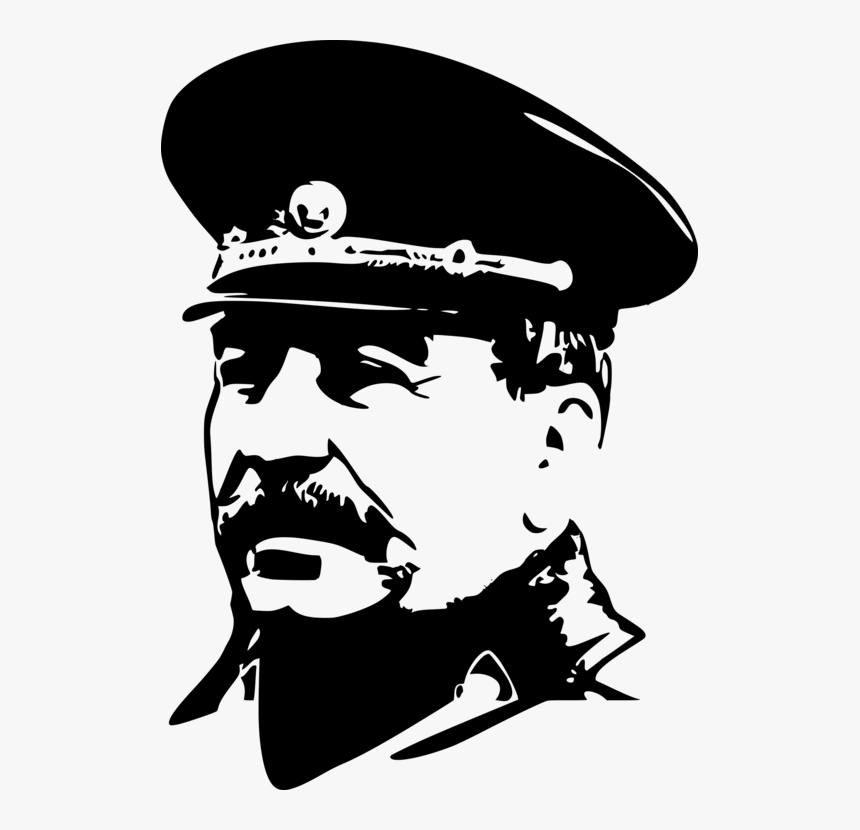 Stalin Clipart Black And White, HD Png Download