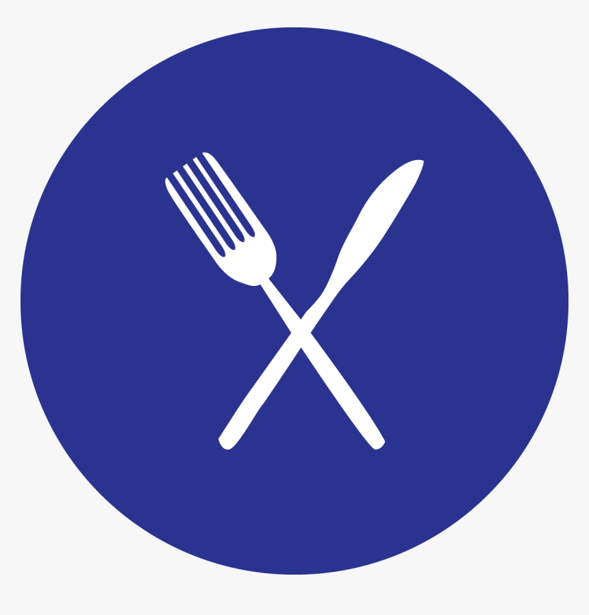 Fork And Knife Crossed Like The Letter X Icon - Mac Os X Logo Svg, HD Png Download