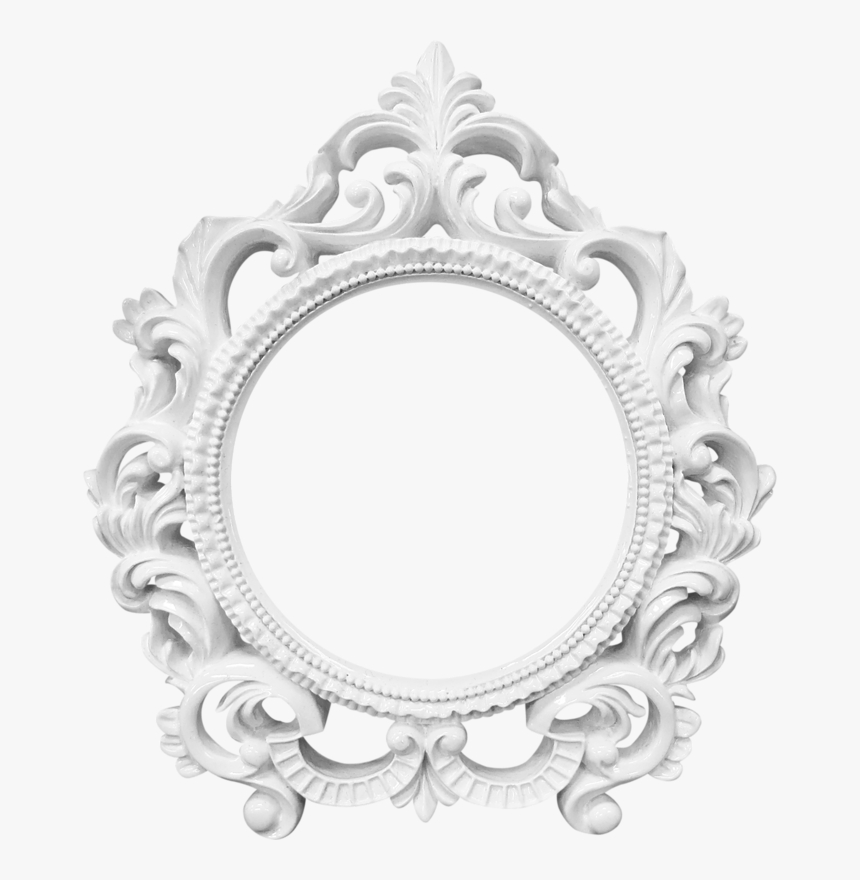 White Picture Frame Editing, HD Png Download