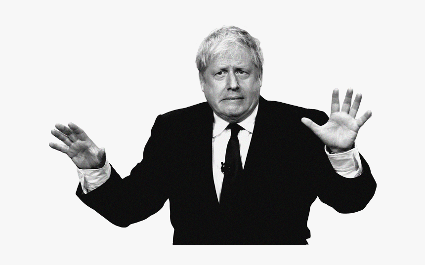 Boris Johnson Black And White, HD Png Download