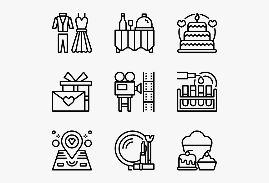 Wedding - Architecture Vector Icon, HD Png Download