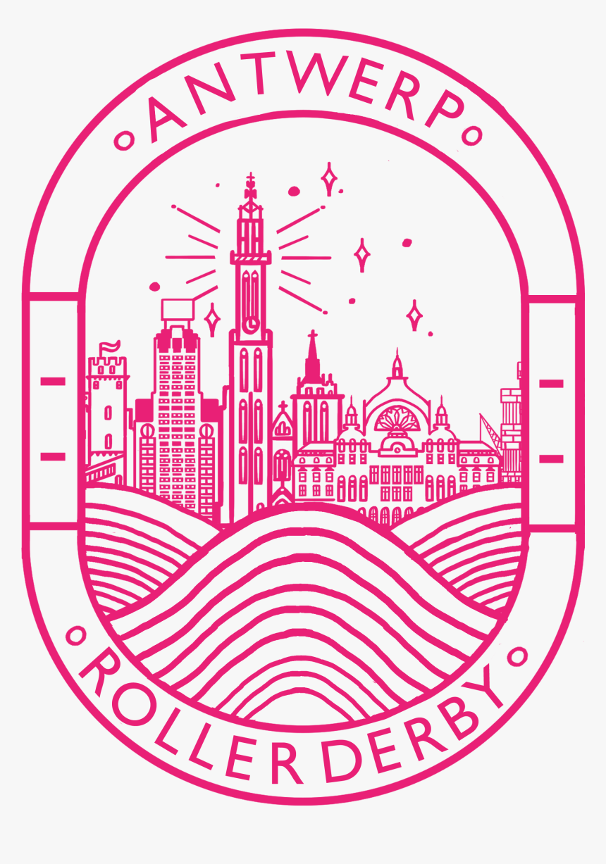 Antwerp Roller Derby Logo - Antwerp Roller Derby, HD Png Download