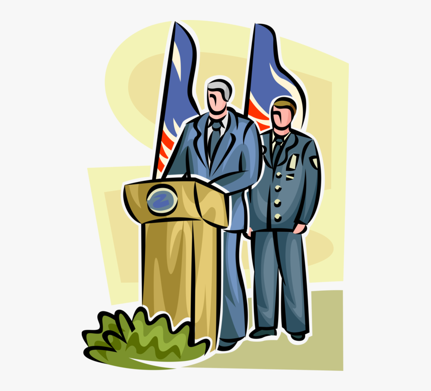 Vector Illustration Of United States Politician Pays - Cartoon, HD Png Download