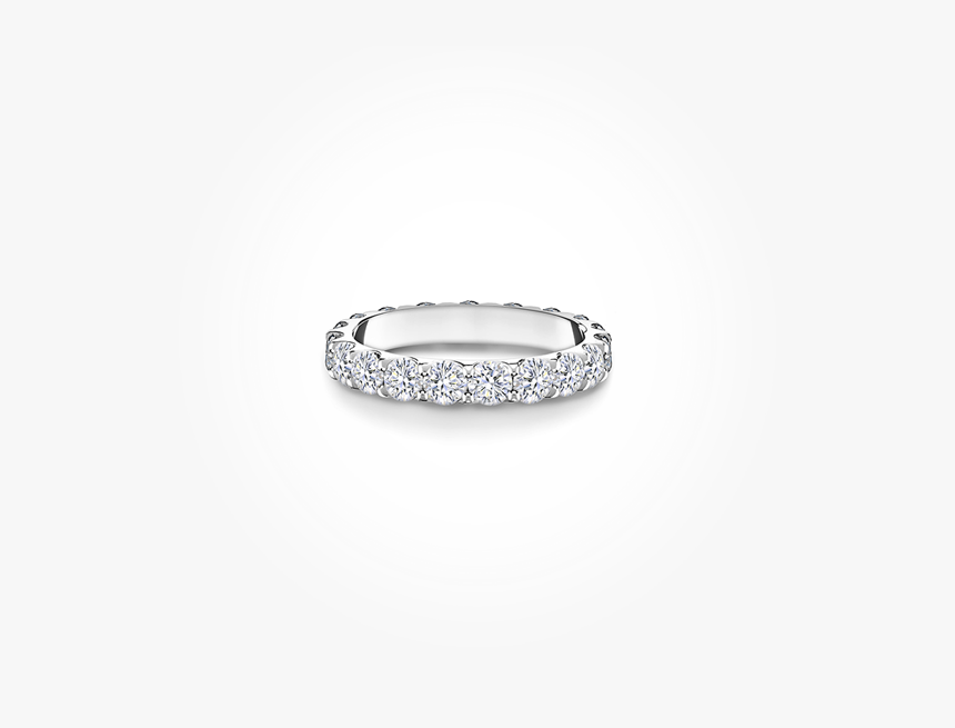 Forevermark By Memoire Diamond Eternity Band Worn By - Engagement Ring, HD Png Download