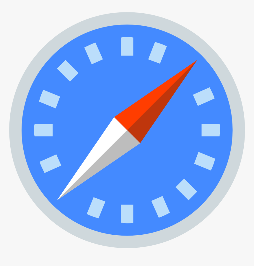 Clock - Safari Logo Png, Transparent Png