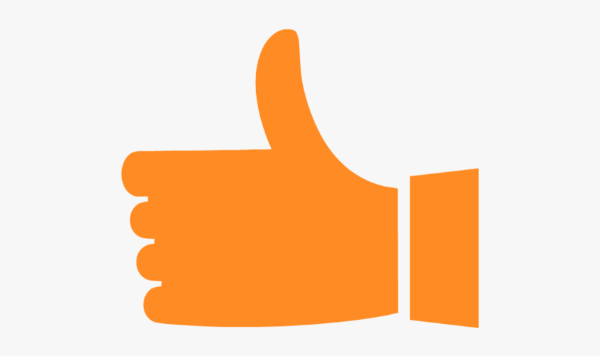 Free Icons Easy To - Transparent Background Thumbs Up Icon, HD Png Download