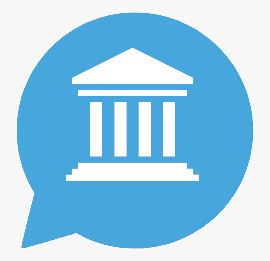 Writing To Your Mp, Visiting Your - Circle Institution Icon Png, Transparent Png