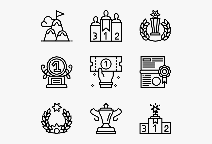 Winning - Hobbies Icon, HD Png Download