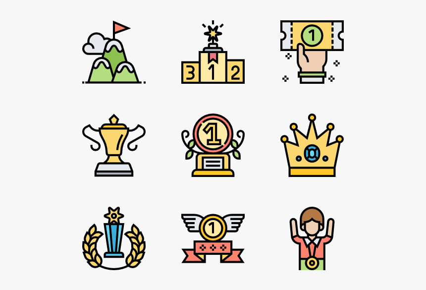 Winning - Prize Icons, HD Png Download