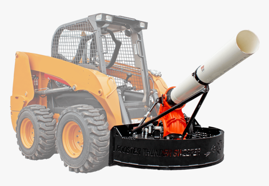 Rooster Thunder Sweeper Blower - Bulldozer, HD Png Download
