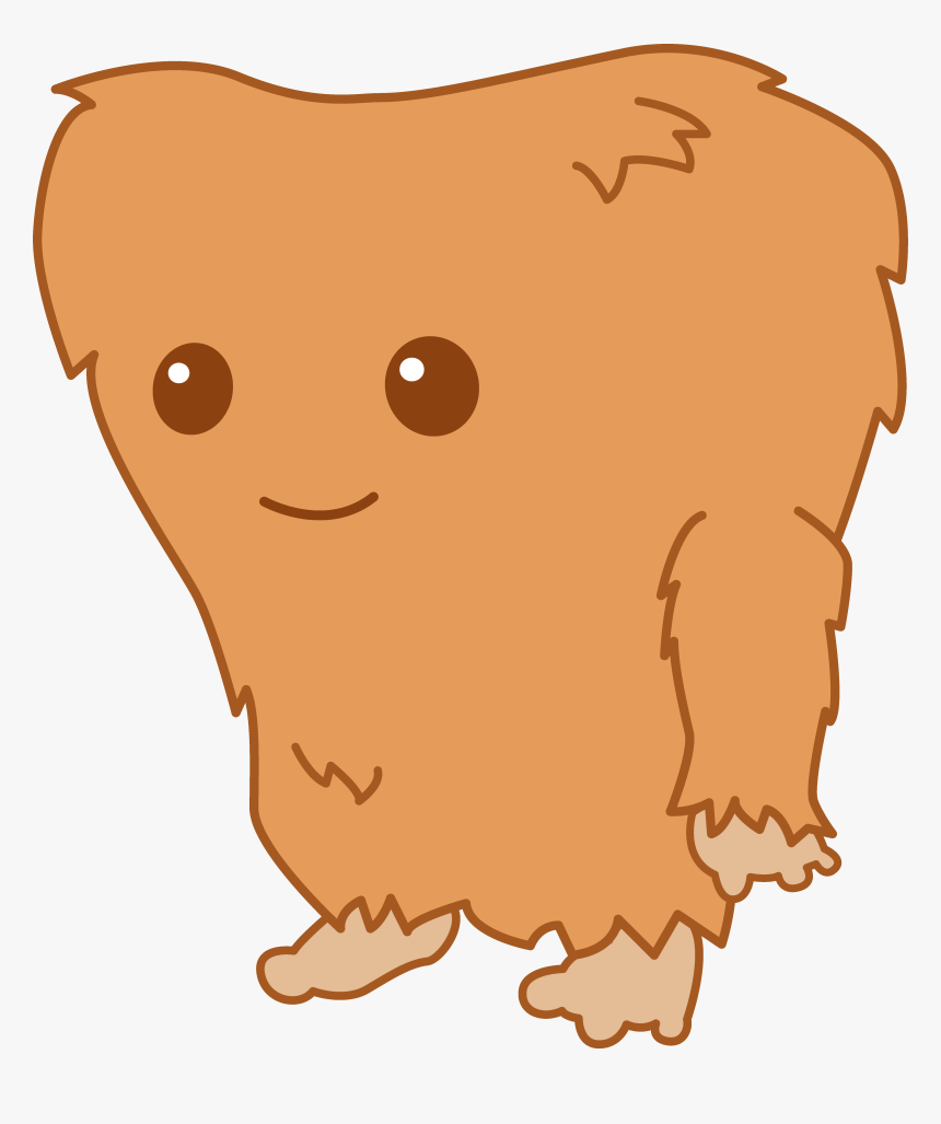 Cute Little Bigfoot Monster - Cute Bigfoot, HD Png Download