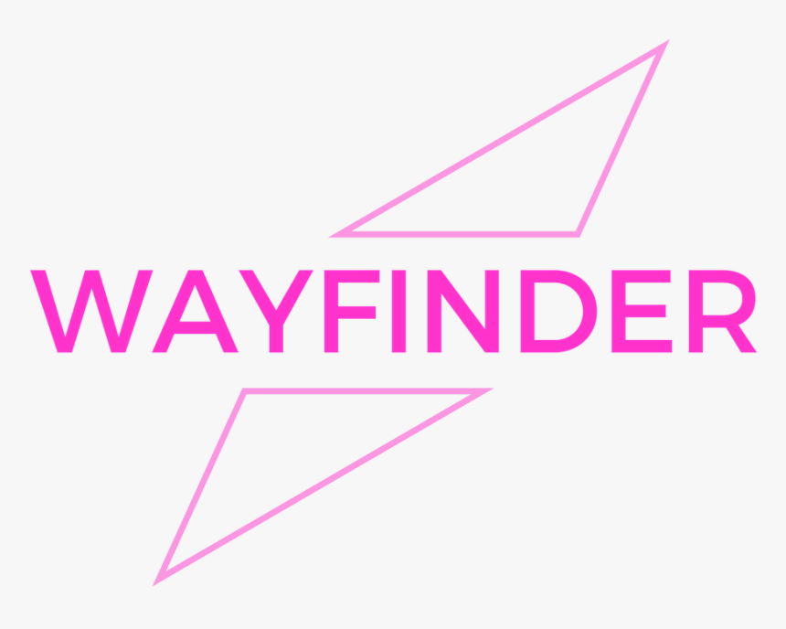 Pink Wayfinder Final - Triangle, HD Png Download
