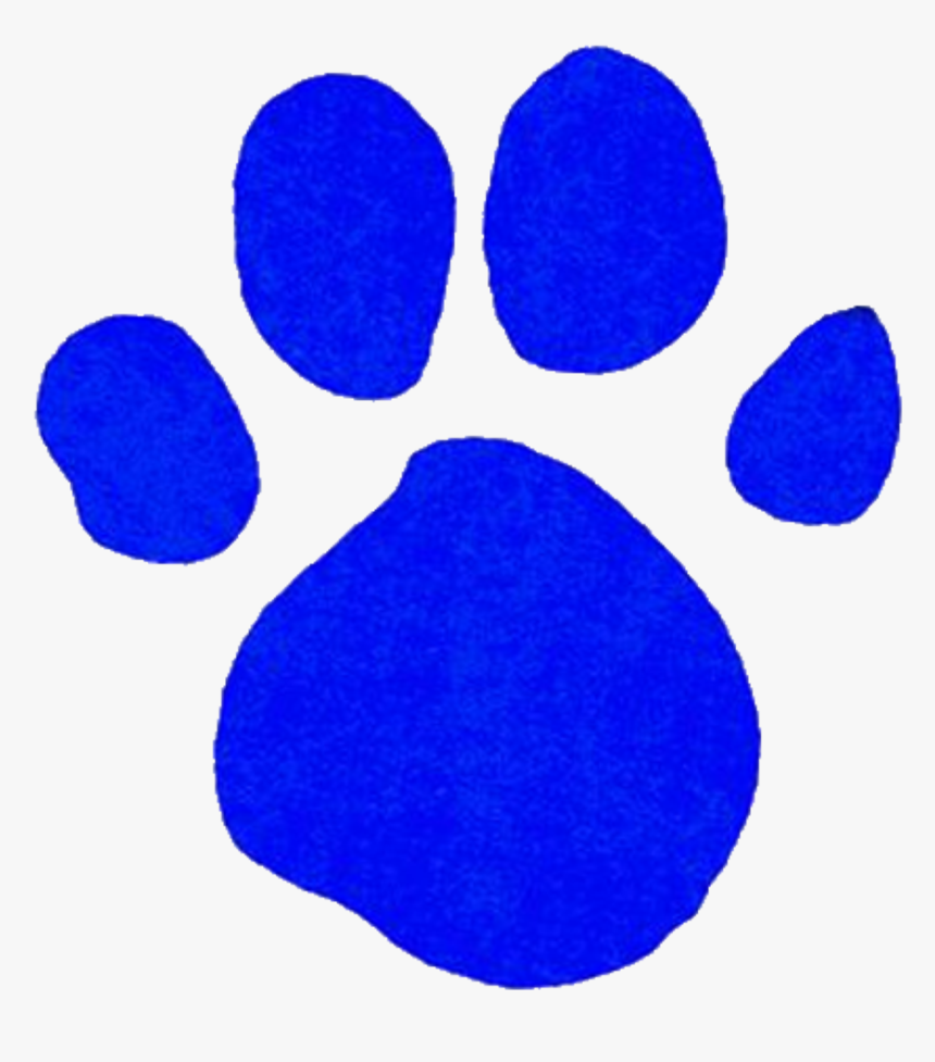 Blue S Clues A Clue Paw Print Clipart , Png Download - Blue's Paw Print, Transparent Png