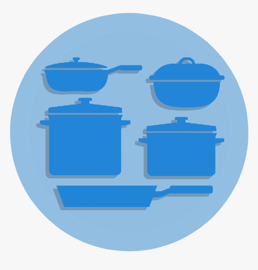 Icono De Pc, Cocinar, Los Alimentos, Cocina, Símbolo - Blue Cooking Icon Hd, HD Png Download