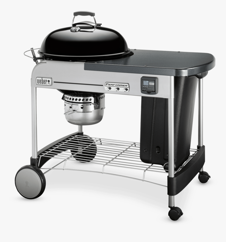Performer Premium Charcoal Grill - Weber Performer Deluxe, HD Png Download