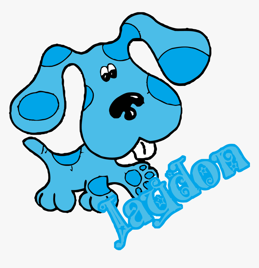 Blues Clues Clip Art Jaydon Clipart Png Png Blues Clues - Blues Clues Cartoon Dog, Transparent Png