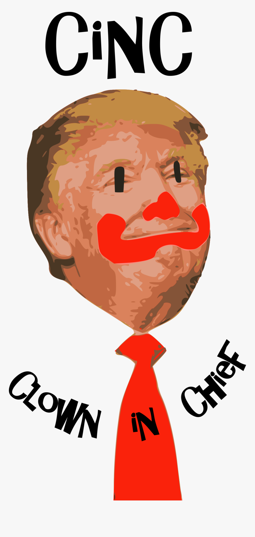 Cartoon,nose,clip - Transparent Png Donald Trump Clip Art, Png Download