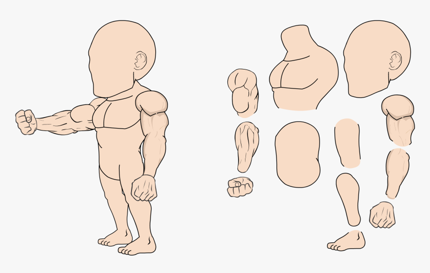 2d Character Png, Transparent Png