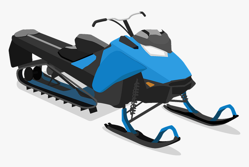 Snowmobile Clipart, HD Png Download