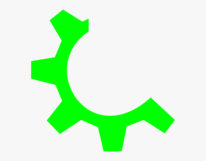 Green Gear Multimedia Svg Clip Arts, HD Png Download