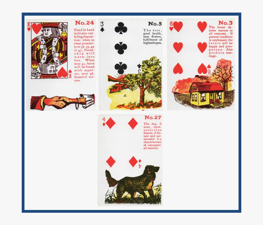 Gypsy Witch Fortune Telling Playing Cards Hd Png Download