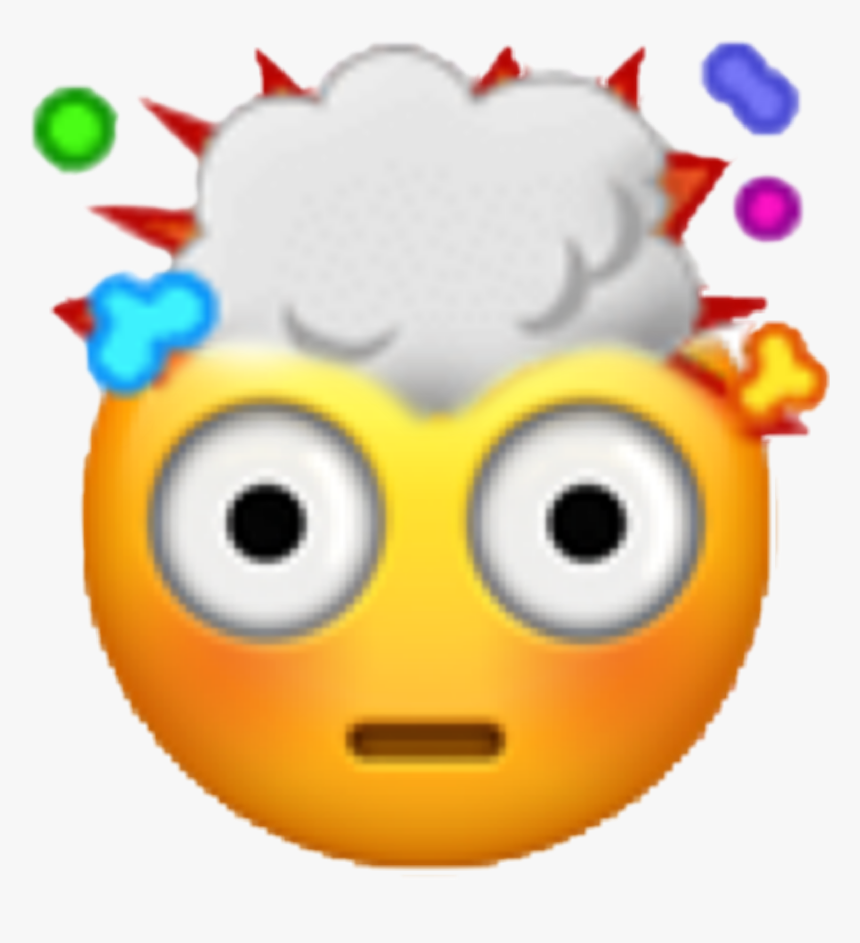 #emoji #sticker #explosion #party #shocked #wow #myowncreation, HD Png Download