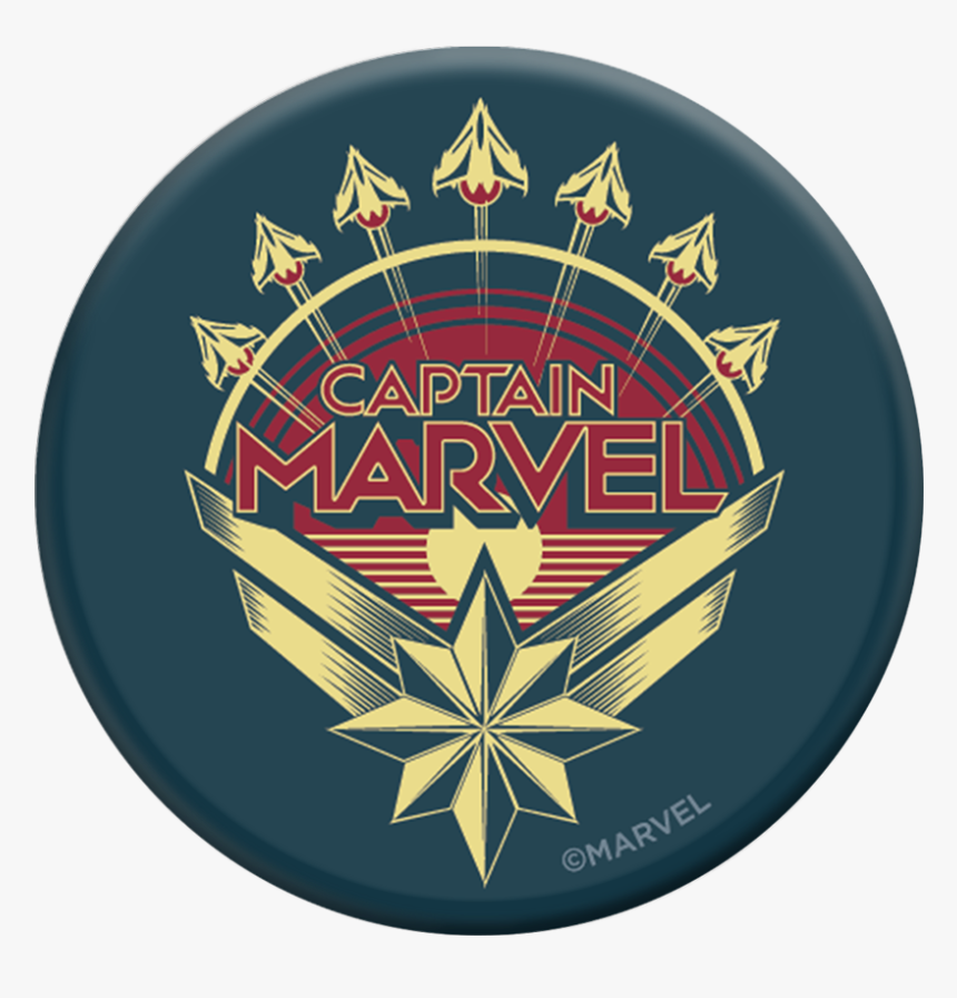 Captain Marvel Logo Png, Transparent Png