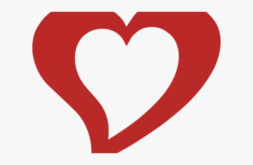 Red Heart Outline Png Transparent Png Transparent Png Image Pngitem