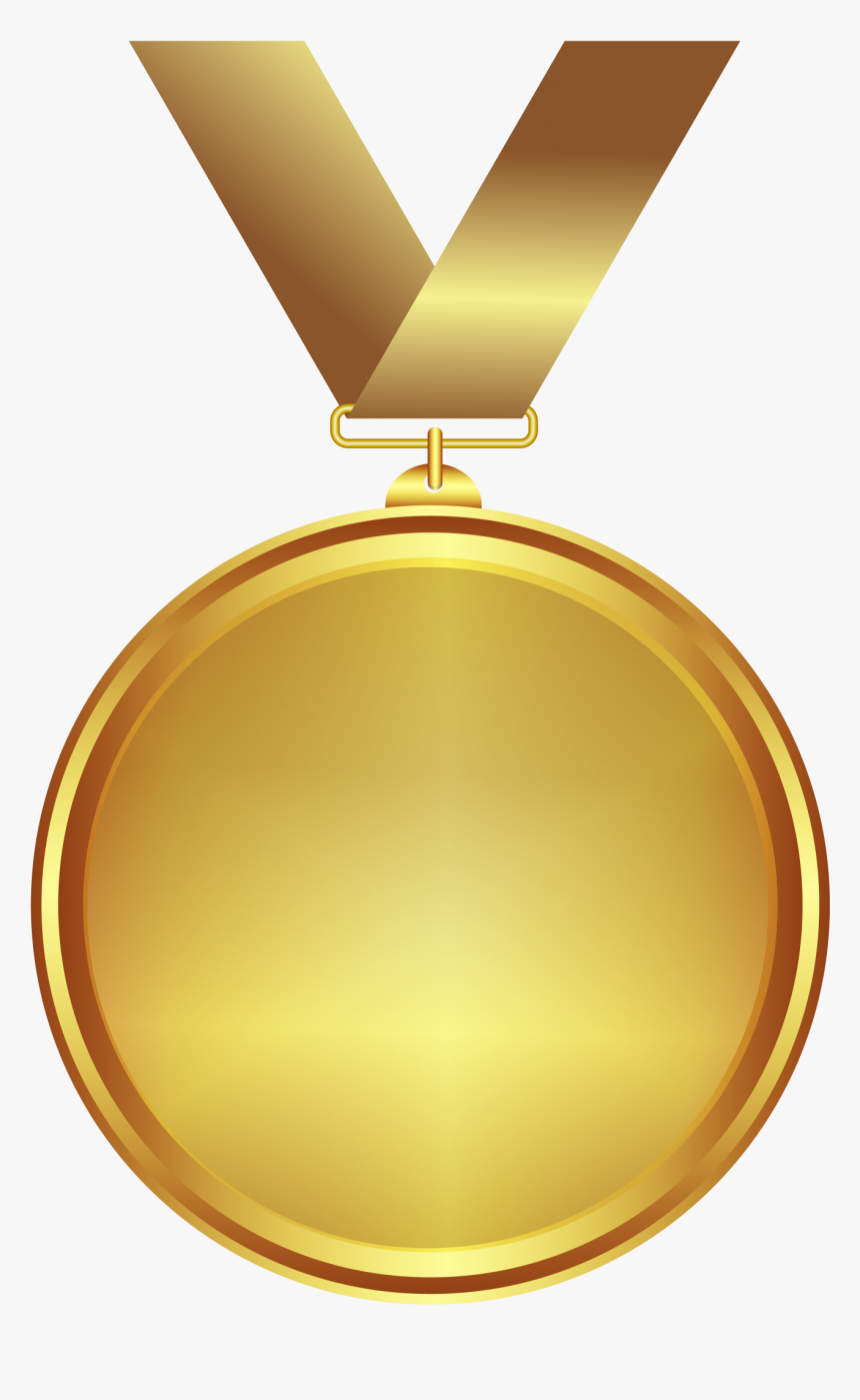 Gold Medal Png, Transparent Png