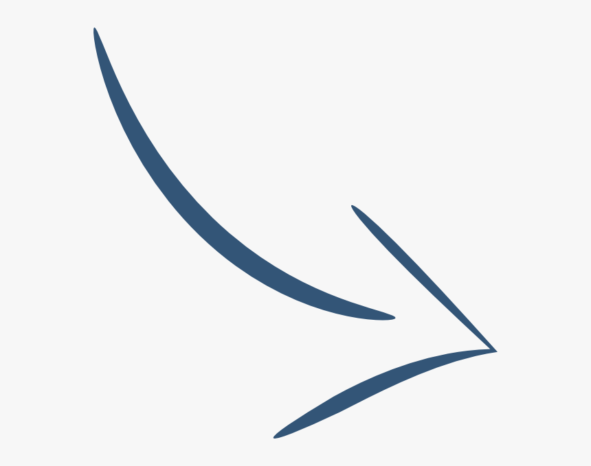 Blue Right Arrow Svg Clip Arts - Arrow Crayon Icon, HD Png Download